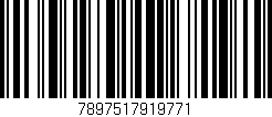 Código de barras (EAN, GTIN, SKU, ISBN): '7897517919771'