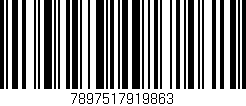 Código de barras (EAN, GTIN, SKU, ISBN): '7897517919863'
