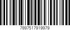 Código de barras (EAN, GTIN, SKU, ISBN): '7897517919979'