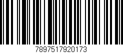 Código de barras (EAN, GTIN, SKU, ISBN): '7897517920173'