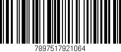 Código de barras (EAN, GTIN, SKU, ISBN): '7897517921064'