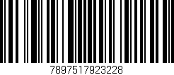 Código de barras (EAN, GTIN, SKU, ISBN): '7897517923228'