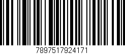 Código de barras (EAN, GTIN, SKU, ISBN): '7897517924171'