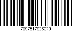 Código de barras (EAN, GTIN, SKU, ISBN): '7897517926373'