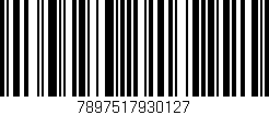 Código de barras (EAN, GTIN, SKU, ISBN): '7897517930127'