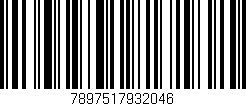 Código de barras (EAN, GTIN, SKU, ISBN): '7897517932046'