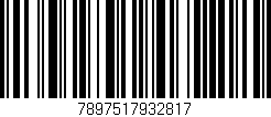 Código de barras (EAN, GTIN, SKU, ISBN): '7897517932817'