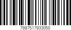 Código de barras (EAN, GTIN, SKU, ISBN): '7897517933050'