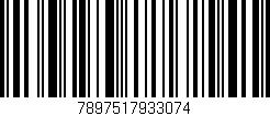 Código de barras (EAN, GTIN, SKU, ISBN): '7897517933074'