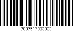 Código de barras (EAN, GTIN, SKU, ISBN): '7897517933333'