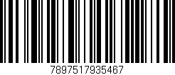 Código de barras (EAN, GTIN, SKU, ISBN): '7897517935467'