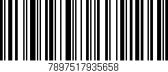 Código de barras (EAN, GTIN, SKU, ISBN): '7897517935658'