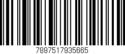 Código de barras (EAN, GTIN, SKU, ISBN): '7897517935665'