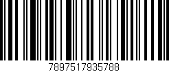 Código de barras (EAN, GTIN, SKU, ISBN): '7897517935788'