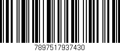 Código de barras (EAN, GTIN, SKU, ISBN): '7897517937430'