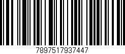 Código de barras (EAN, GTIN, SKU, ISBN): '7897517937447'