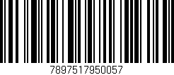 Código de barras (EAN, GTIN, SKU, ISBN): '7897517950057'