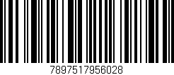 Código de barras (EAN, GTIN, SKU, ISBN): '7897517956028'