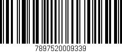 Código de barras (EAN, GTIN, SKU, ISBN): '7897520009339'