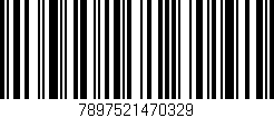 Código de barras (EAN, GTIN, SKU, ISBN): '7897521470329'