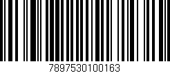 Código de barras (EAN, GTIN, SKU, ISBN): '7897530100163'
