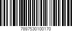 Código de barras (EAN, GTIN, SKU, ISBN): '7897530100170'