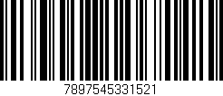 Código de barras (EAN, GTIN, SKU, ISBN): '7897545331521'