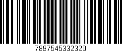 Código de barras (EAN, GTIN, SKU, ISBN): '7897545332320'
