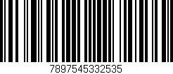 Código de barras (EAN, GTIN, SKU, ISBN): '7897545332535'