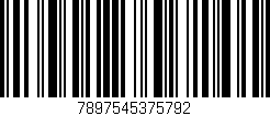 Código de barras (EAN, GTIN, SKU, ISBN): '7897545375792'