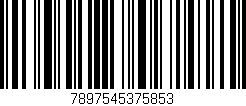 Código de barras (EAN, GTIN, SKU, ISBN): '7897545375853'