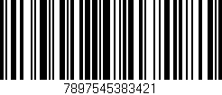 Código de barras (EAN, GTIN, SKU, ISBN): '7897545383421'