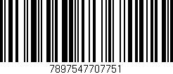Código de barras (EAN, GTIN, SKU, ISBN): '7897547707751'