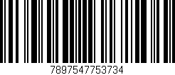 Código de barras (EAN, GTIN, SKU, ISBN): '7897547753734'