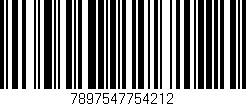 Código de barras (EAN, GTIN, SKU, ISBN): '7897547754212'