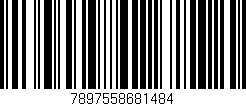 Código de barras (EAN, GTIN, SKU, ISBN): '7897558681484'