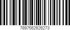 Código de barras (EAN, GTIN, SKU, ISBN): '7897562626273'