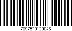 Código de barras (EAN, GTIN, SKU, ISBN): '7897570120046'
