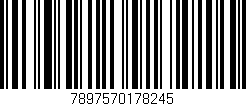 Código de barras (EAN, GTIN, SKU, ISBN): '7897570178245'