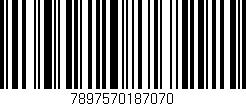 Código de barras (EAN, GTIN, SKU, ISBN): '7897570187070'