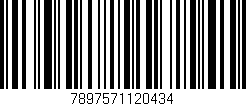 Código de barras (EAN, GTIN, SKU, ISBN): '7897571120434'