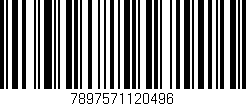 Código de barras (EAN, GTIN, SKU, ISBN): '7897571120496'