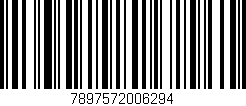 Código de barras (EAN, GTIN, SKU, ISBN): '7897572006294'