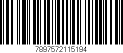 Código de barras (EAN, GTIN, SKU, ISBN): '7897572115194'