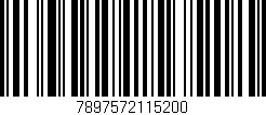 Código de barras (EAN, GTIN, SKU, ISBN): '7897572115200'