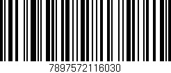 Código de barras (EAN, GTIN, SKU, ISBN): '7897572116030'