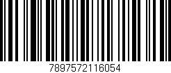 Código de barras (EAN, GTIN, SKU, ISBN): '7897572116054'