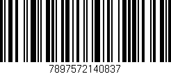 Código de barras (EAN, GTIN, SKU, ISBN): '7897572140837'