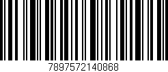 Código de barras (EAN, GTIN, SKU, ISBN): '7897572140868'