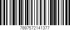 Código de barras (EAN, GTIN, SKU, ISBN): '7897572141377'